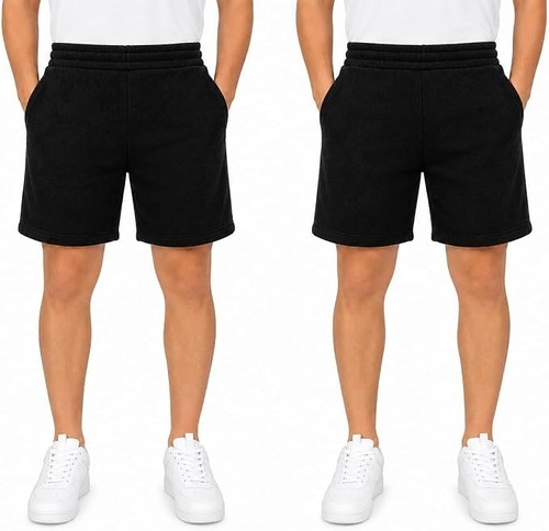 2pack kids terry cotton shorts - 2pack,