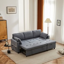 L-Shaped Sofa Bed 3 Seater
