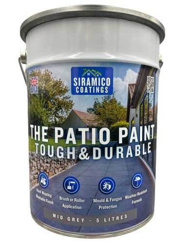 One coat anti slip patio - anti-slip, paint