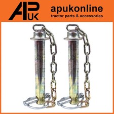 2x Tractor Top Link Pin &