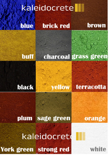 Concrete cement pigment powder - pigment,