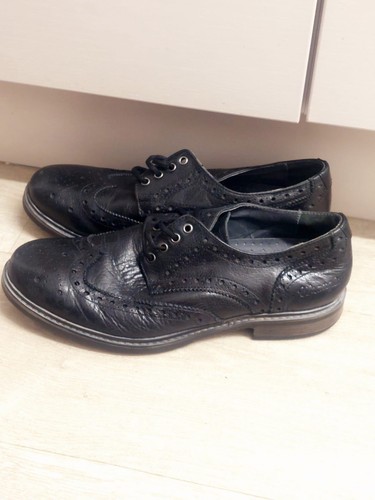 Wrangler men black - black, leather