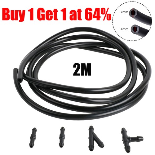 Black rubber windscreen wiper - black,