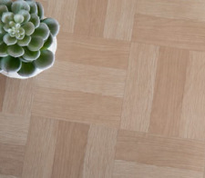 DC-FLOOR  LIGHT OAK WOODGRAIN SELF ADHESIVE VINYL FLOOR TILES 11 TILES 1Sqm