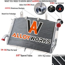 Upgraded Aluminium Radiator For YAMAHA YZF R1 1000 04-06 Engine Cooling UK