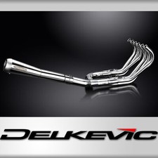 Honda CBX1000 1979-1983 Polished Stainless Exhaust 6-1 Reverse Cone Silencer