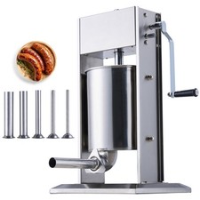 Manual Sausage Stuffer 10 L Vertical Sausage Machine 304 Stainless Steel