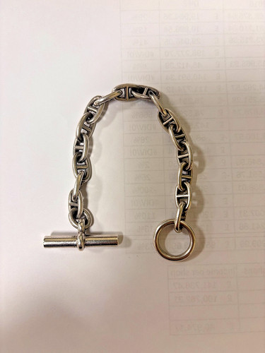 Silver chaine ancre - silver, d'ancre'