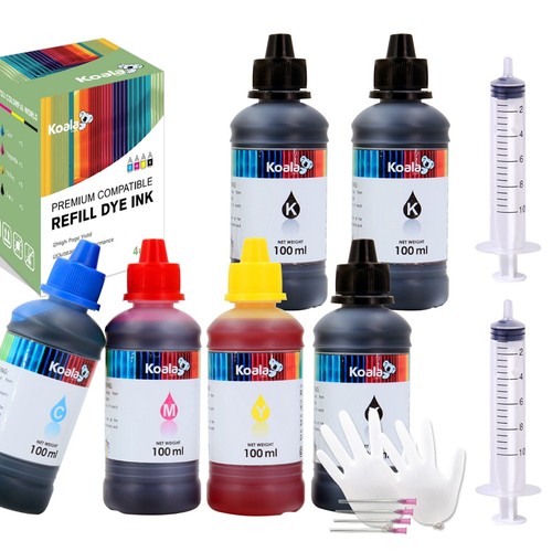 Bulk 600ml koala ink - koala, refill