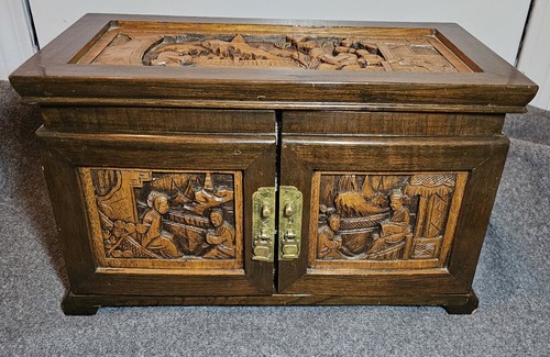 Vintage chinese hand carved - chinese,