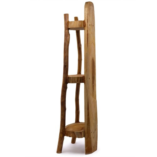 Natural teak corner - teak, unit