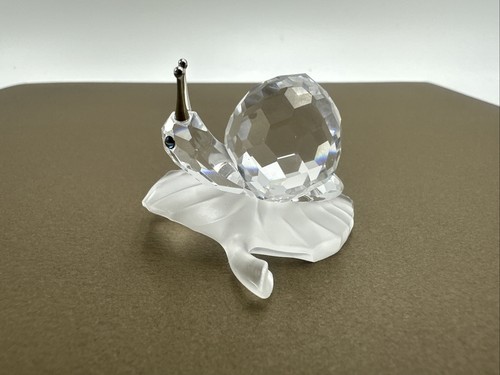 Swarovski crystal snail - swarovski,