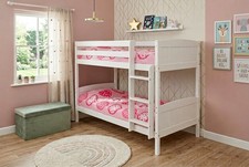 Wooden Bunk Bed Kids Childrens