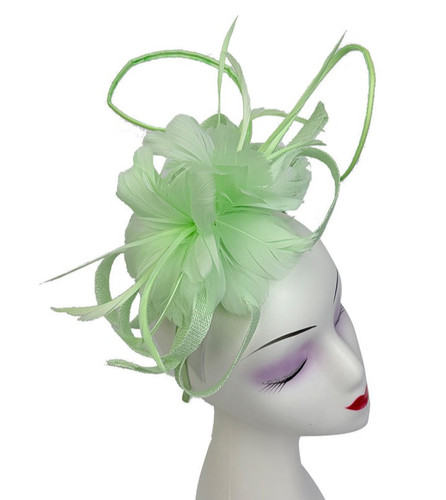 Women loops flower feather - women's,