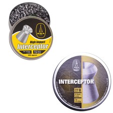 BSA Interceptor Hollow Point PELLETS Airgun Air Rifle Hunting 177 22 Pest Vermin