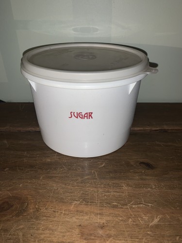Vintage sugar tupperware - vintage,