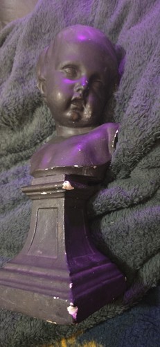 Vintage plaster child - vintage,