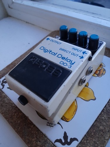 Boss digital delay - dd-3, pink
