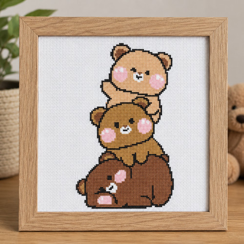 Counted cross stitch kit 14ct - counted,