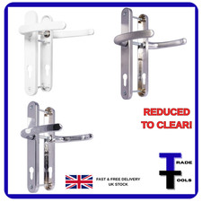 External Front Door Handle UPVC 92PZ Sprung 122mm 210mm Centres CLEARANCE