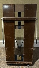 Corby Wooden Mens Automatic Trouser Press Stretcher Antique Vintage