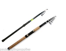 NGT Travel Telescopic Sea Fishing Rod 10 ft or 12ft Beach Caster Beachcaster 