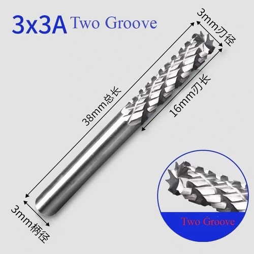 Tungsten carbide rotary burr - carbide,