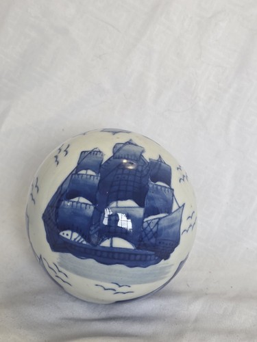 Antique carpet ball - ball, w/