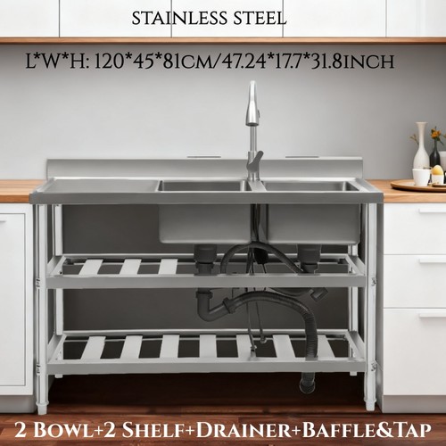 Heavy duty double bowl - heavy,