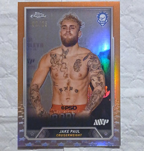 Topps chrome jake paul rookie - paul,