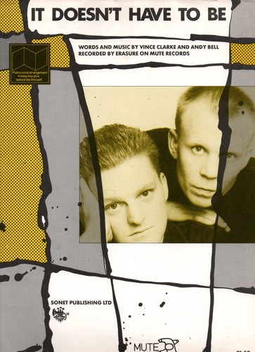 Erasure sheet music it - sheet,