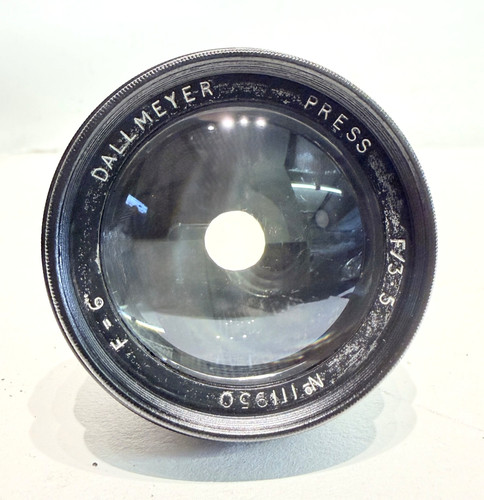 Dallmeyer press lens - lens, 6"