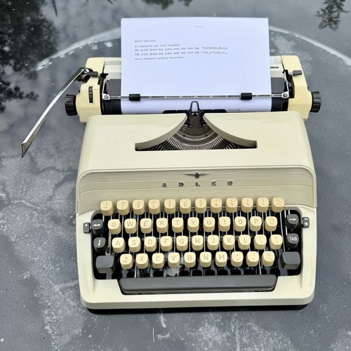 Adler gabriele typewriter - adler,