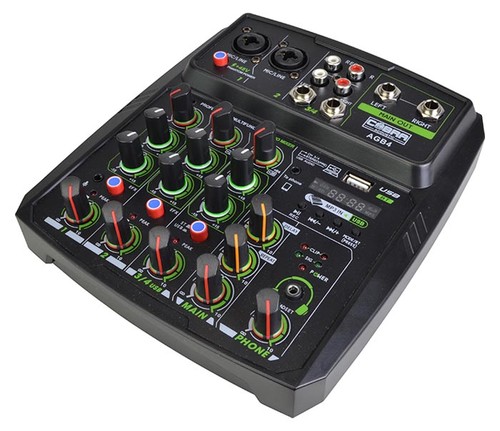 Channel mixer with - mixer,
