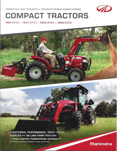 Mahindra compact tractors - mahindra,