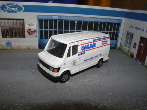 Corgi toys mercedes benz van - corgi, toys-