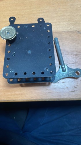 Meccano clockwork motor - meccano,