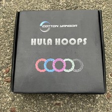 Weighted Smart Hula Hoop With Auto-Spinning Hoop Detachable Knots