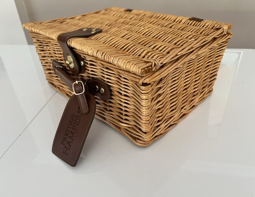 Prestige hampers brown wicker - hampers,