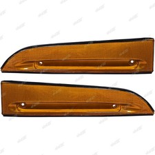 1 Pair Amber Headlight Lamp