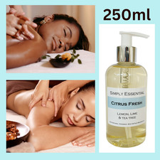 250ml Citrus Fresh Massage Oil