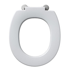 Armitage Shanks Contour 21 toilet seat + retaining buffers white. S406601 NO BOX