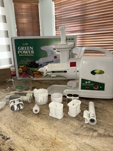 Green power juice extractor - green,
