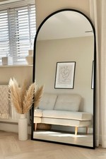 Large Black Framed Arched