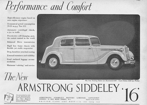 Armstrong siddeley motor - armstrong, '16'