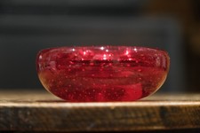 Murano Ruby Red Bullicante