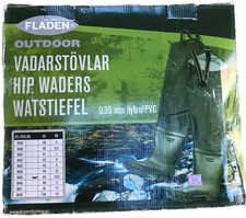 Fladen green hip waders size