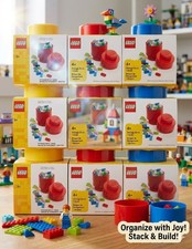 Lego storage brick knob - lego,