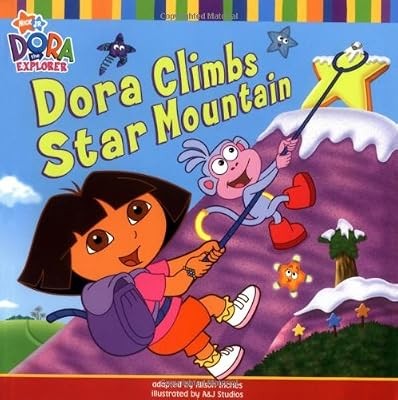 Dora climbs star mountain - dora,