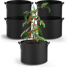 Pack of 5/10 Fabric Grow Pots